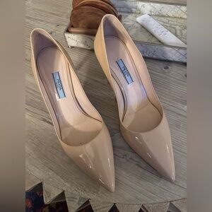 Prada - nude heels